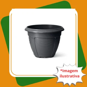 vaso romano 02 preto