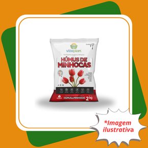 humus de minhoca 2 kilos