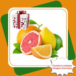 kit 6 mudas citricas surpresa