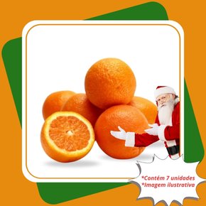 kit 7 mudas laranja natal