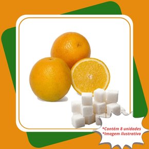 kit 8 mudas laranja acucar