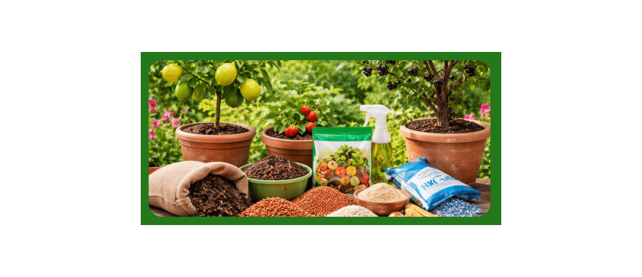 🌱 Melhores Adubos para Mudas Frutíferas