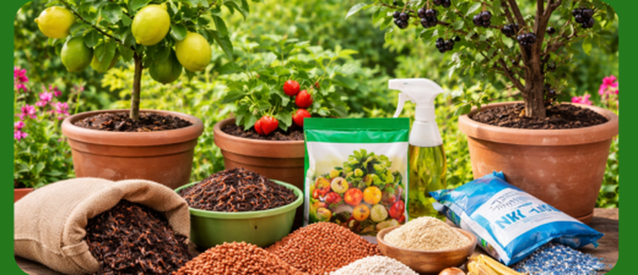 🌱 Melhores Adubos para Mudas Frutíferas